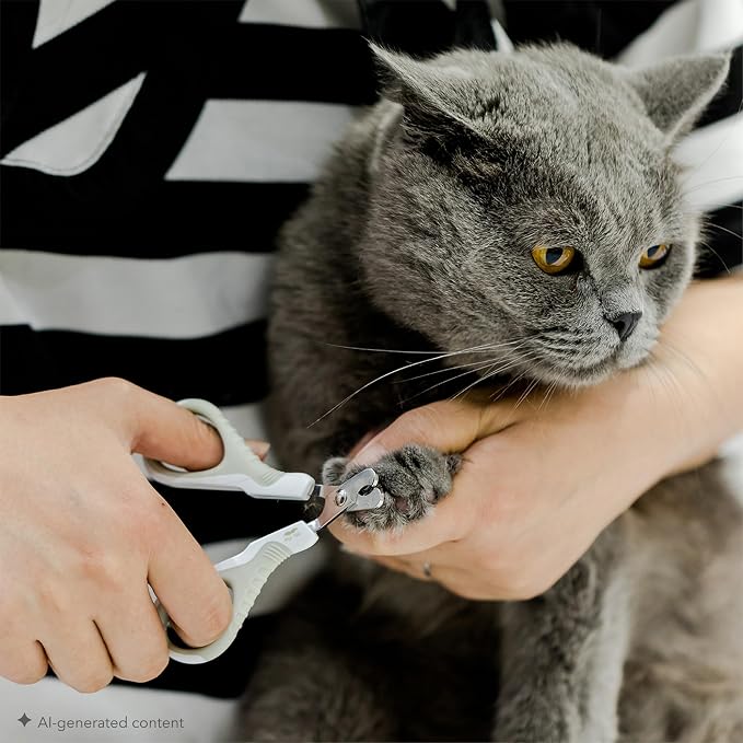Mr. Pen- Cat Nail Clipper, Stainless Steel | Professional Sharp Cat Claw Trimmer for Small and Medium Cats, Pet Nail Clipper with Sturdy Non Slip Handle