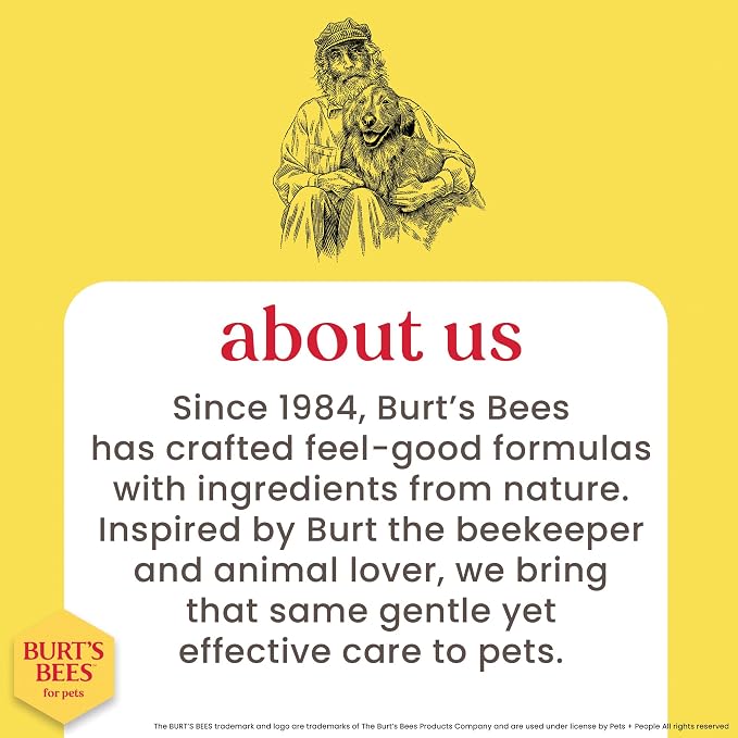 BURT'S BEES FOR PETS Deodorizing Spray for Dogs with Witch Hazel, Lemongrass & Sage, 99% Natural Origin Formula, Gentle Waterless Dry Dog Shampoo for All Dogs, 10 Fl Oz