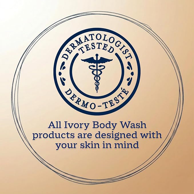 Ivory Body Wash, Designed for the Whole Family, Gentle Formula, Free of Dyes Heavy Perfumes Parabens Phthalates & Silicones, Coconut Scent, 35 oz
