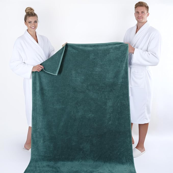 American Soft Linen 100% Cotton Luxury Turkish Towels, 40x80 XL Bath Sheet | Soft Absorbent Quick Dry OEKO Tex Standard 100 Certificated Durable Machine Washable Breathable Premium Hotel Quality