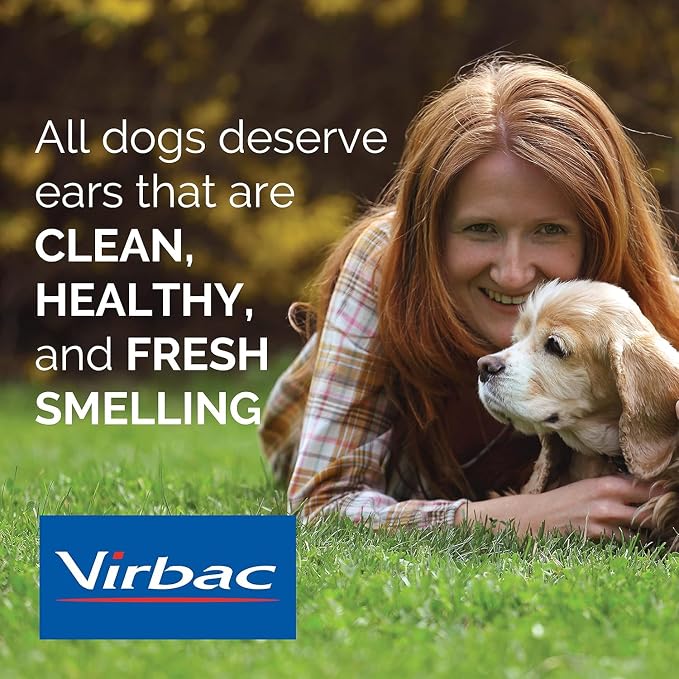 Virbac EPIOTIC® Advanced Ear Cleanser | Powerful and Gentle Cleanser For Dogs and Cats of all ages, 8 oz