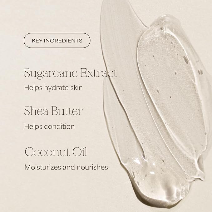 RAW SUGAR Body Wash, 20 fl oz (Pack of 3), Caramel Vanilla Delight