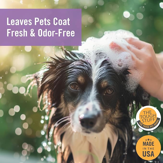 Nilodor SKUNKED Deodorizing Dog Shampoo, 16 oz - Powerful Odor Relief with Essential Oils, Mild & Non-Irritating, Deep-Clean Formula for Dogs