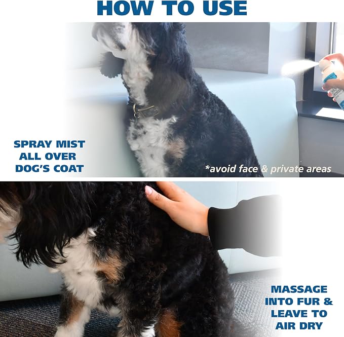 Wahl USA Pet Odor Neutralizing Mist for Dogs – Fast Acting Pet Odor Eliminator, Propellant-Free Mist that is Pet Safe & Environment Safe - Probiotic Formula, Fragrance Free – Model 3028687