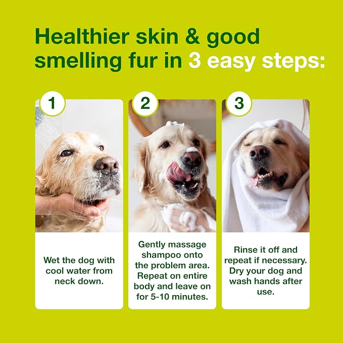 Douxo S3 SEB Dog Seboregulating Shampoo, Seborrhea Treatment for Dogs & Cats, Helps Control Dandruff, Unpleasant Odors & Oily/Flaky Skin, 0.5% Ophytrium, 6.7 fl oz