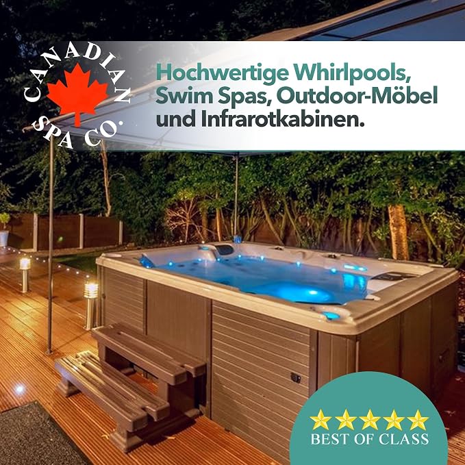 CANADIAN SPA CO. Water Filled Pool Seat Cushion, Inflatable Booster Seat, Comfortable Support, Hot Tub Accessories