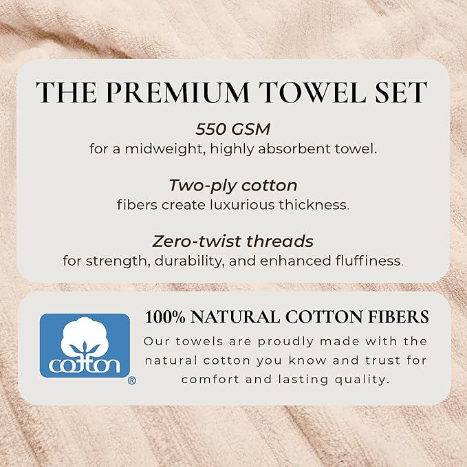Great Bay Home 2 Pack Bath Sheet Set - 100% Cotton Towel Set - Absorbent & Quick-Dry Towels for Bathroom (Pink Sand)