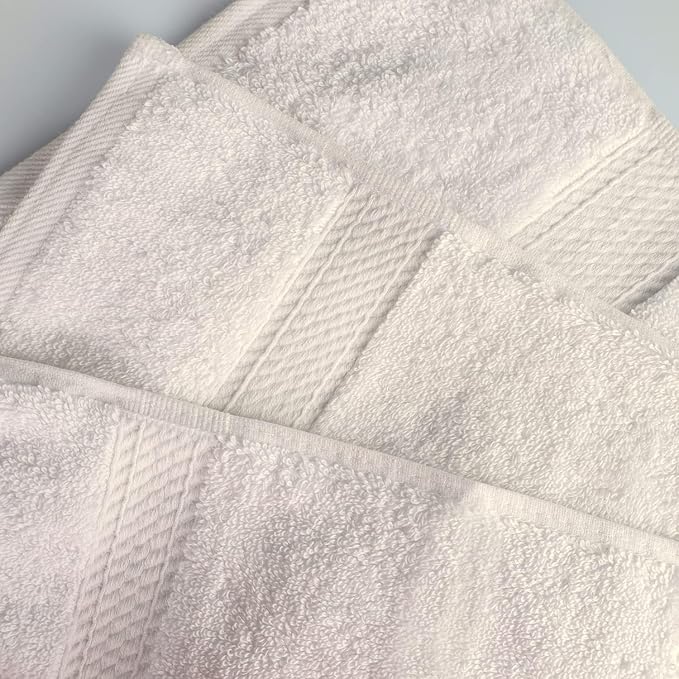 Superior Egyptian Cotton 800 GSM Plush & Absorbent, 9 Piece Set, Cream | Quick Dry, Soft Luxury Towel Set, Bath Essentials, Guest Bath, Spa, 3 Bath, 3 Hand, 3 Face Towel, Madeline Towels