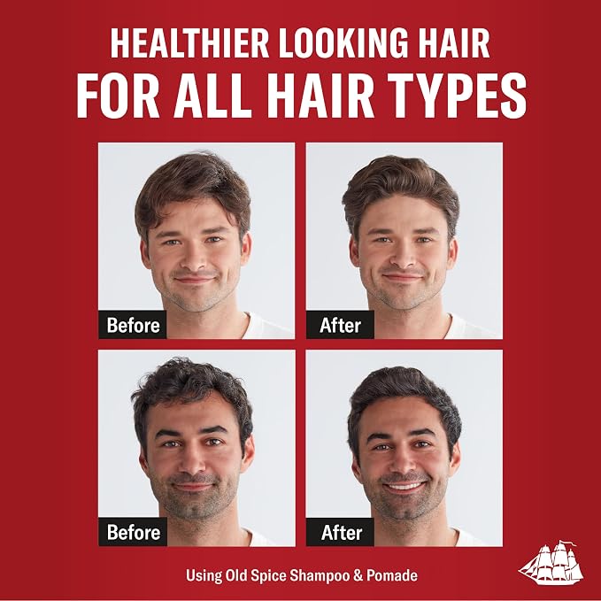 Old Spice Mens 2-in-1 Shampoo and Conditioner Set, Swagger, Cedarwood Lime Scent, For All Hair Types, Healthier, Fuller, More Moisturized Looking Hair, Barbershop Quality, 29.2 fl oz Each, Twin Pack