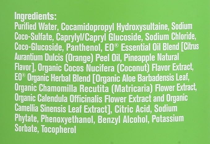Everyone 3-in-1 Kids Soap, Body Wash, Bubble Bath, Shampoo, 32 Ounce (Pack of 6) Tropical Coconut, made with Essential Oils for Toddlers, tweens and teens
