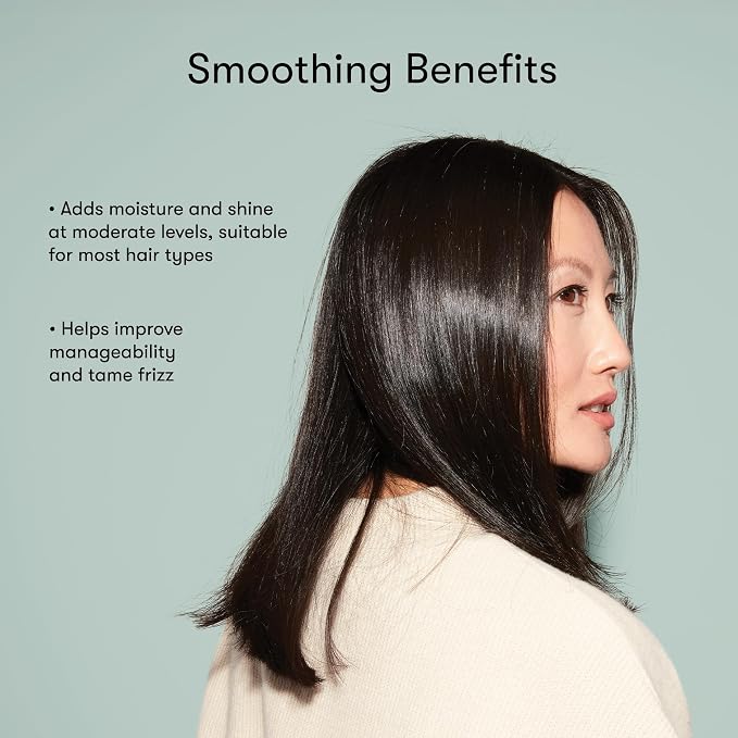 Odele Smoothing Sulfate-Free Shampoo & Conditioner Set, 13 fl oz Each | Color-safe, salon-grade, dermatologist-tested duo tames frizz, smooths flyaways, & adds shine for medium to coarse hair