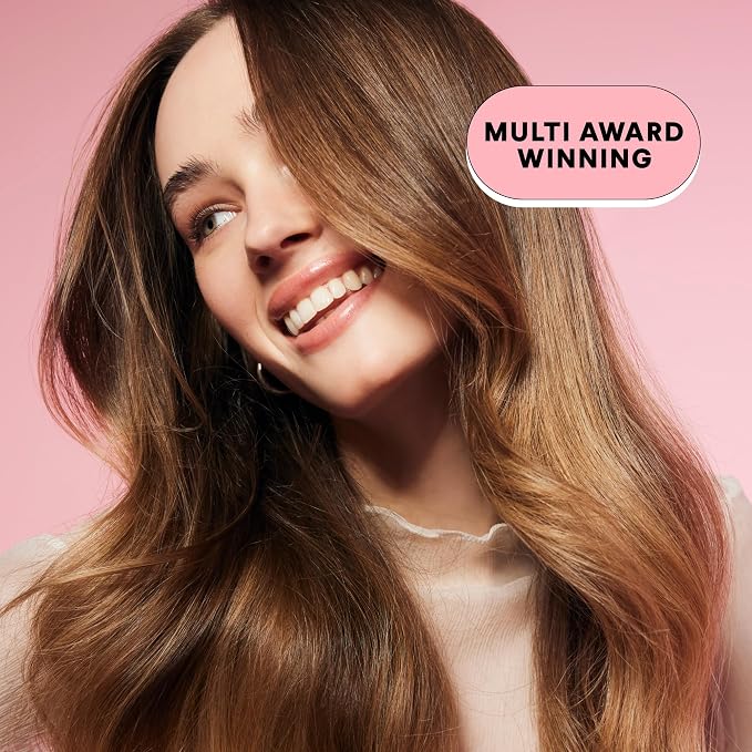 MONDAY HAIRCARE Smooth Shampoo + Conditioner Bathroom Set (2 Count) 27 oz Each For Frizzy, Coarse & Curly Hair Made with Coconut Oil, Shea Butter & Vitamin E 100% Recyclable Bottle Pink