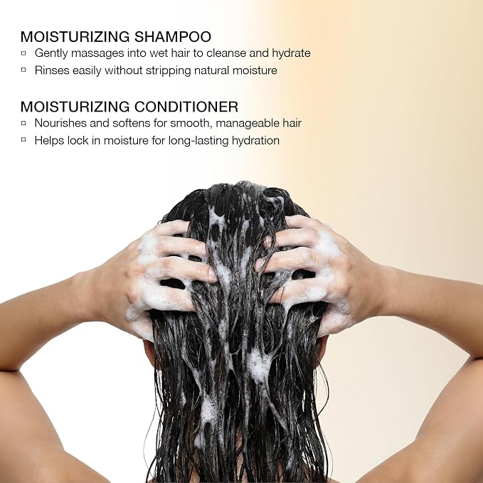 GK HAIR Keratin Shampoo and Conditioner set, Sulfate Free Moisturizing shampoo & conditioner for Color Treated Hair, Hydrating lightweight Formula for Dry, Damaged & Frizzy Hair 10.1oz each