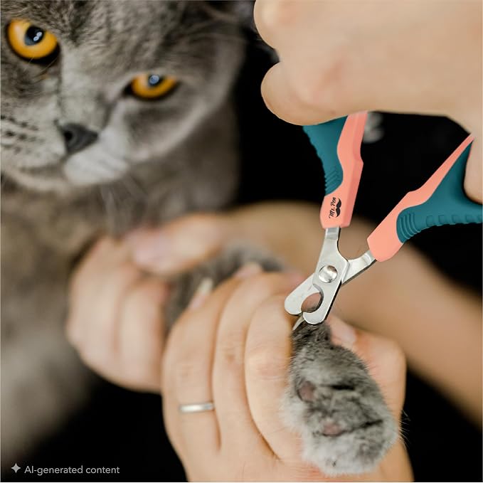 Mr. Pen- Cat Nail Clipper, Stainless Steel | Professional Sharp Cat Claw Trimmer for Small and Medium Cats, Pet Nail Clipper with Sturdy Non Slip Handle