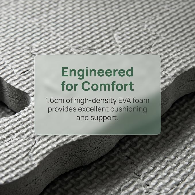 10 Pcs Garden Kneeling Mats, 15.8 x 67 x 0.67 Inch Foam Waterproof Knee Cushions, Multi-Use Garden Pads for Baby Bath Seat, Yoga, Exercise, Seating, Praying, Work, Classroom (Morandi)