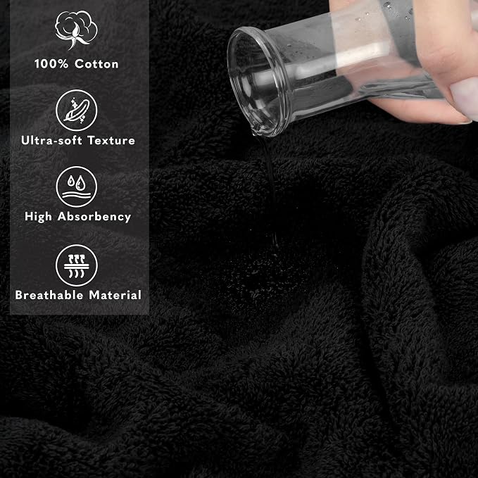 American Soft Linen 100% Cotton Luxury Turkish Towels, 35x70 XL Bath Sheet | Soft Absorbent Quick Dry OEKO Tex Standard 100 Certificated Durable Machine Washable Breathable Premium Hotel Quality