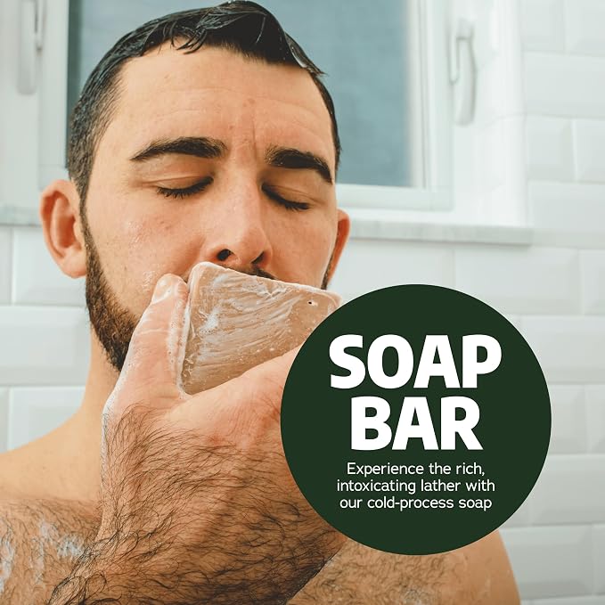 Dr. Squatch Natural Men’s Bar Soap - Cold Process Body Soap Bar with Natural Oils - Gifts for Men - Summer Citrus, Coconut Castaway, Fresh Falls, Coastal Mist & More (5 oz, 5-Pack, Scents May Vary)