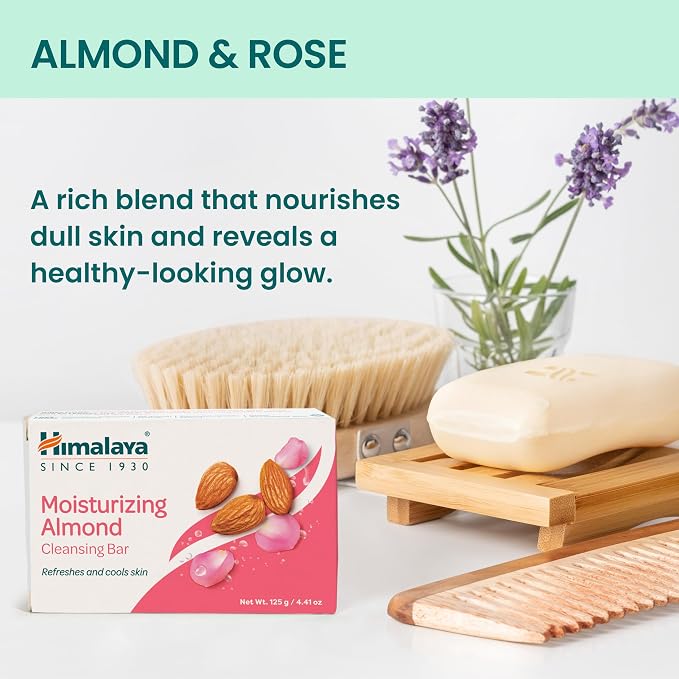 Himalaya Cleansing Bar Soap, Soap Bars for Face and Body, Face Soap Bar, Face Wash Bar, Body Soap Bars, Bath Soaps, Soft Skin, Moisturize Skin, Revitalize and Rejuvenate, 4.41 oz, 12 Pack