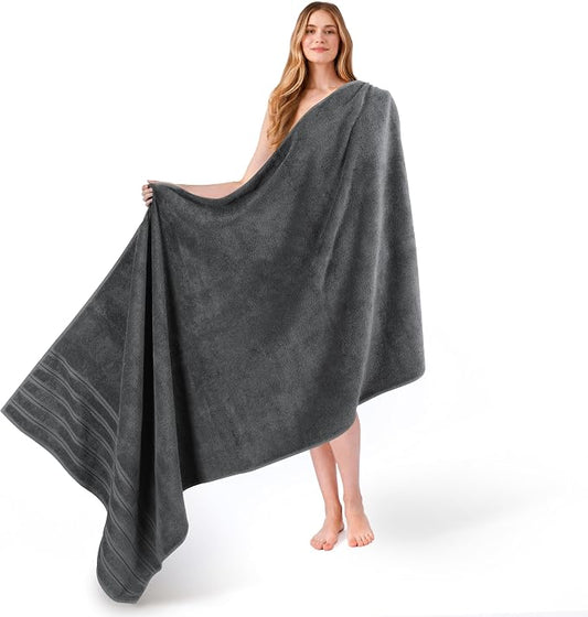 American Soft Linen 100% Cotton Luxury Turkish Towels, 35x70 XL Bath Sheet | Soft Absorbent Quick Dry OEKO Tex Standard 100 Certificated Durable Machine Washable Breathable Premium Hotel Quality