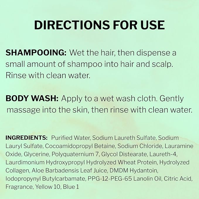 McKesson Body Wash and Shampoo, Cucumber Melon Scent, 1 gal, 4 ct | Bulk Refill Full Body Wash with Aloe