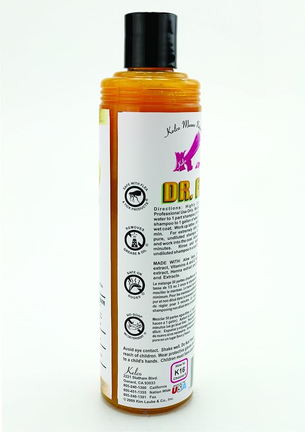 Kelco KE300912 Dr. Fl33 50:1 Shampoo, 11.7oz