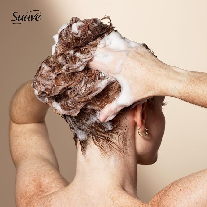 Suave Micellar Infusion 2-in-1 Purifying Shampoo + Conditioner, Gently Cleanses & Conditions for Manageable Hair, Daily Use for All Hair Types, 28 FL OZ Pump, 4 Count (Pack of 2)