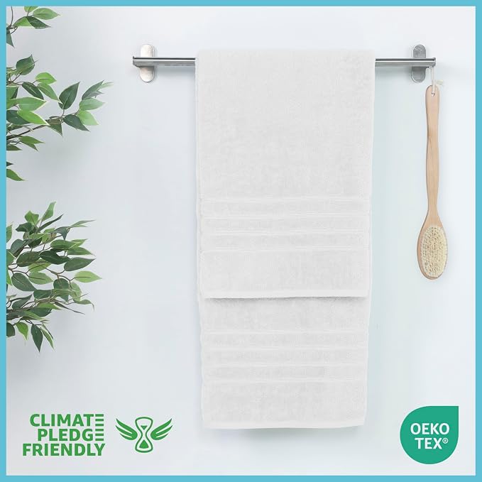 Martex 2-Pack Ultimate Performance Bath Sheet Set, White, 33" x 65" | 100% Cotton, Extra Large Bath Towels, Super Absorbent, Low-Linting, Supersoft