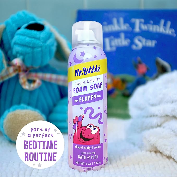 Mr. Bubble Calm & Sleep Foam Soap, 4 oz, 4 pack