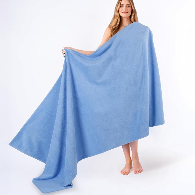 American Soft Linen 100% Cotton Luxury Turkish Towels, 40x80 XL Bath Sheet | Soft Absorbent Quick Dry OEKO Tex Standard 100 Certificated Durable Machine Washable Breathable Premium Hotel Quality