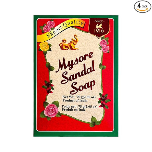 Mysore Sandal Soap 75g (Pack of 4)