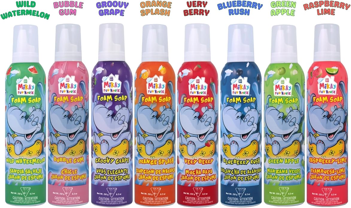 MIKA'S FUN HOUSE Foam Soap Assorted Pack