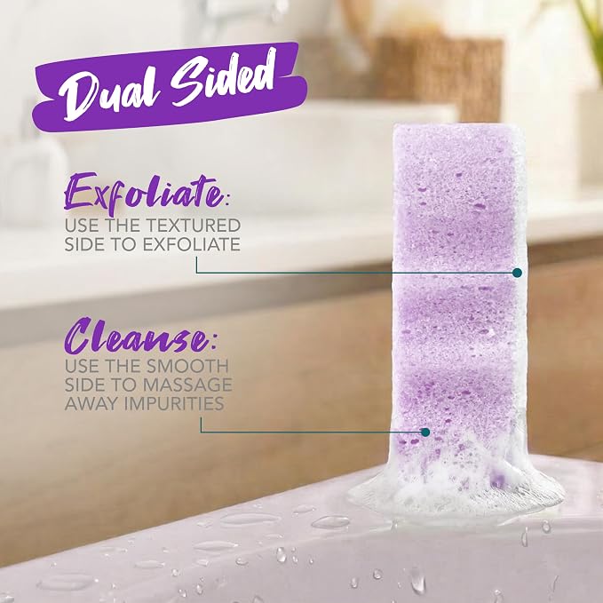 Spongeables Body Wash in a 20+ Wash Sponge, Acai Berry, 3 Count