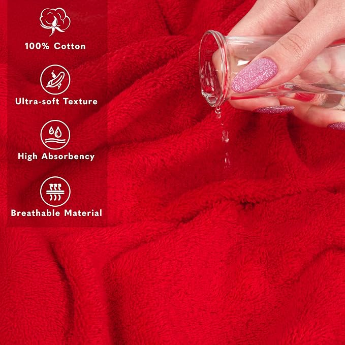 American Soft Linen 100% Cotton Luxury Turkish Towels, 35x70 XL Bath Sheet | Soft Absorbent Quick Dry OEKO Tex Standard 100 Certificated Durable Machine Washable Breathable Premium Hotel Quality