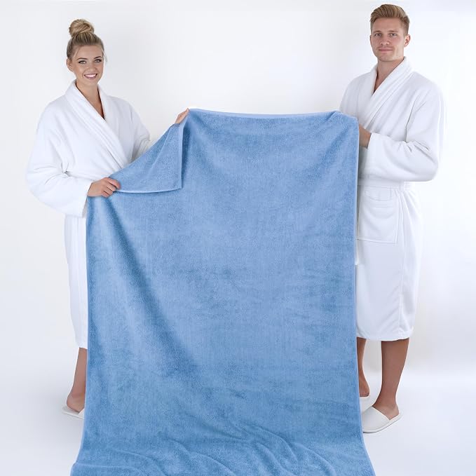 American Soft Linen 100% Cotton Luxury Turkish Towels, 40x80 XL Bath Sheet | Soft Absorbent Quick Dry OEKO Tex Standard 100 Certificated Durable Machine Washable Breathable Premium Hotel Quality