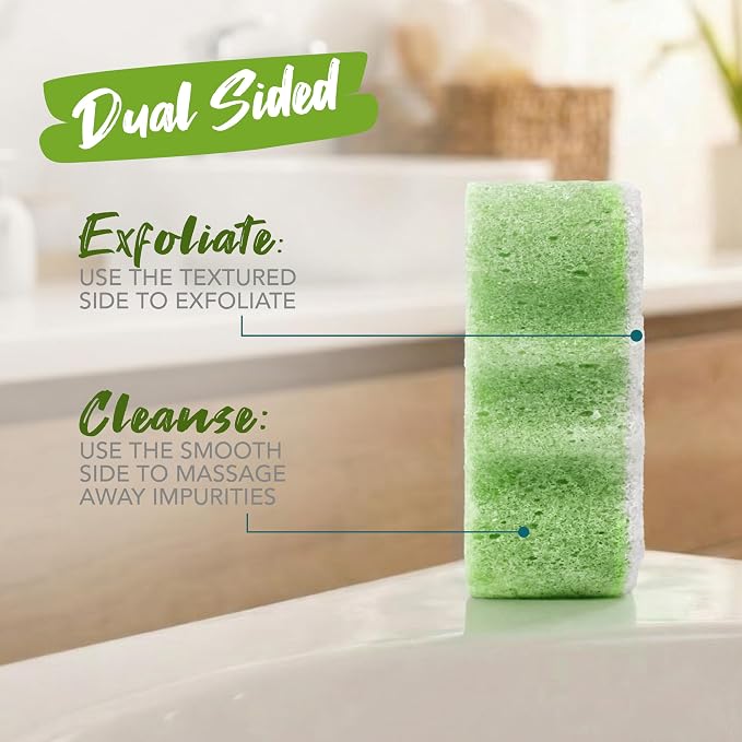 Spongeables Body Wash in a 20+ Wash Sponge, Cool Cucumber, 3 Count