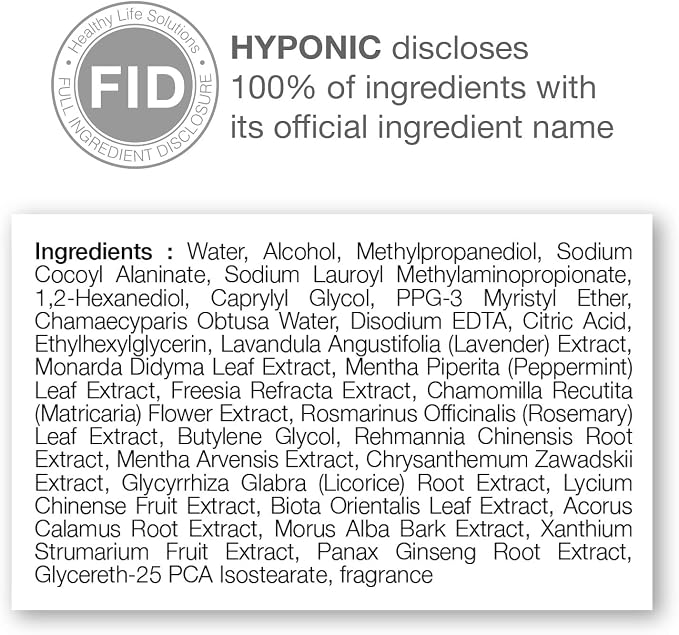 HYPONIC Hypoallergenic Premium Waterless Shampoo for All Pets (Scented, 6.4 oz) - Natural Dry Shampoo, Waterless Foam, Grooming for Dogs and Cats
