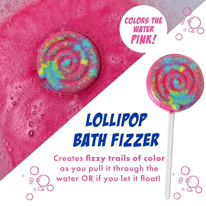 Mr. Bubble Ultimate Pack of Bath Time Fun 4 Favorites, Bath Potion, Bath Bomb, Soap Stickers, Bubble Bath (Pack of 2)