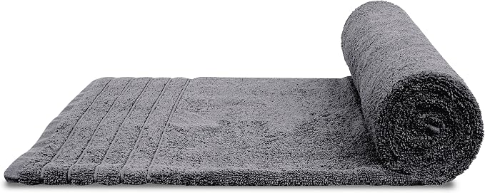 Tens Towels Pack of 2 Extra Large Bath Sheets 35 x 70 Inches, 100% Cotton, Larger & Lighter Weight, Quicker to Dry, Super Soft & Absorbent, Oversized Bath Towels, Dark Grey