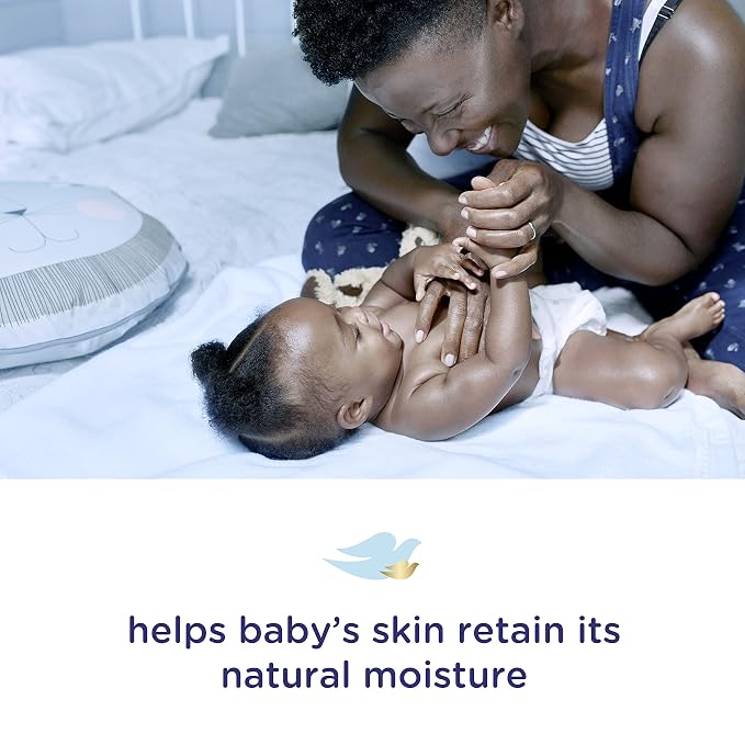Baby Dove Sensitive Skin Care Baby Wash For Baby Bath Time Rich Moisture Tear-Free and Hypoallergenic, 20 oz (Packaging May Vary) (Pack of 2)