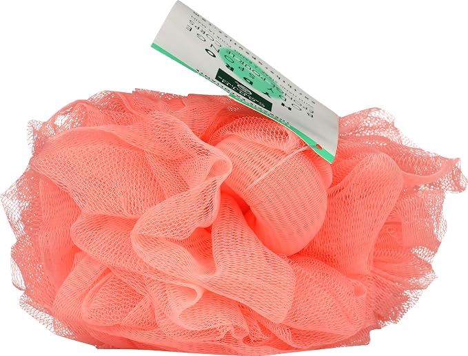 Earth Therapeutics Hydro Body Sponge w/Hand Strap-Peach 1 Sponge