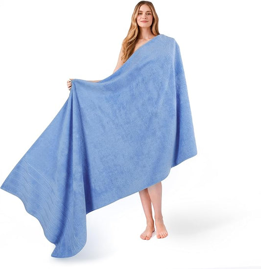American Soft Linen 100% Cotton Luxury Turkish Towels, 35x70 XL Bath Sheet | Soft Absorbent Quick Dry OEKO Tex Standard 100 Certificated Durable Machine Washable Breathable Premium Hotel Quality