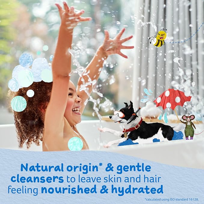 Childs Farm, Kids Hair & Body Wash for Dry, Sensitive Skin, Organic Sweet Orange, Gently Cleanses, Vegan, Cruelty-Free, 16.9 fl oz