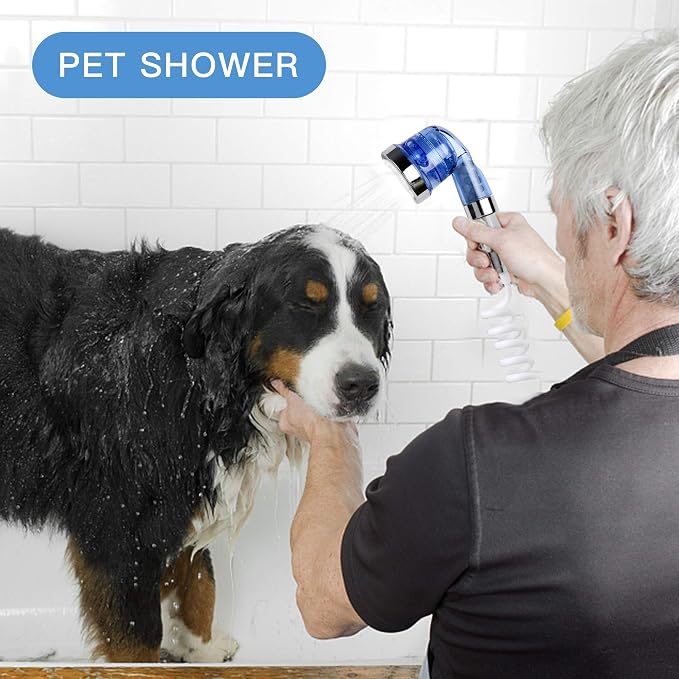 Sink Faucet Hose Sprayer Akamino Hair Washing Hand Shower Spray Faucet Attachment with Hose for Indoor Outdoor Kitchen Bathroom Tool Rinser
