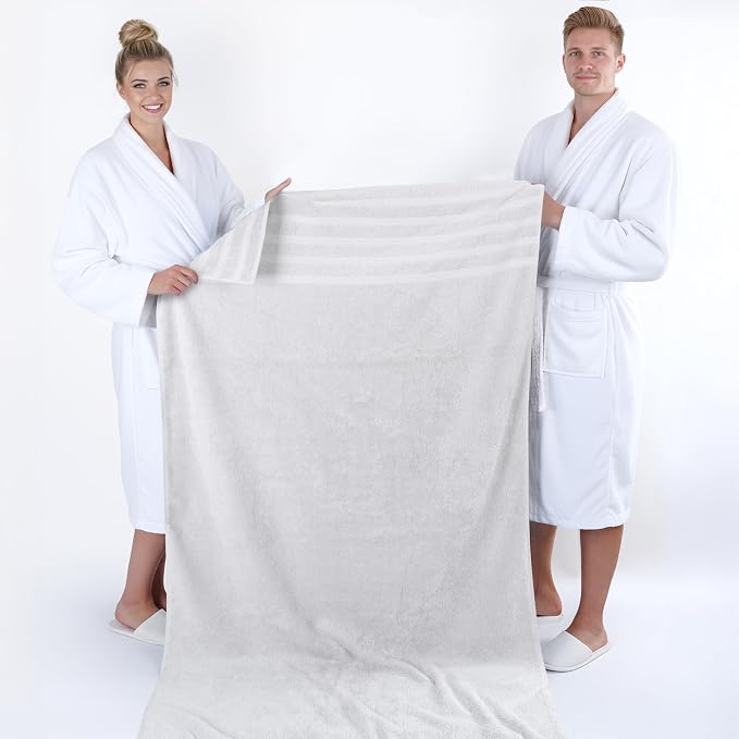 American Soft Linen 100% Cotton Luxury Turkish Towels, 35x70 XL Bath Sheet | Soft Absorbent Quick Dry OEKO Tex Standard 100 Certificated Durable Machine Washable Breathable Premium Hotel Quality