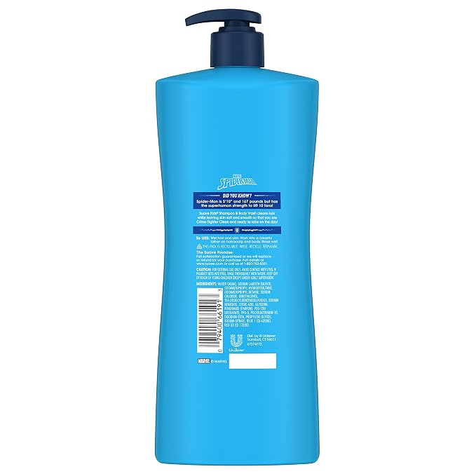 Suave Kids Body Wash and Shampoo, Refresh Star Wars BB-8 Fresh, 28 Ounce