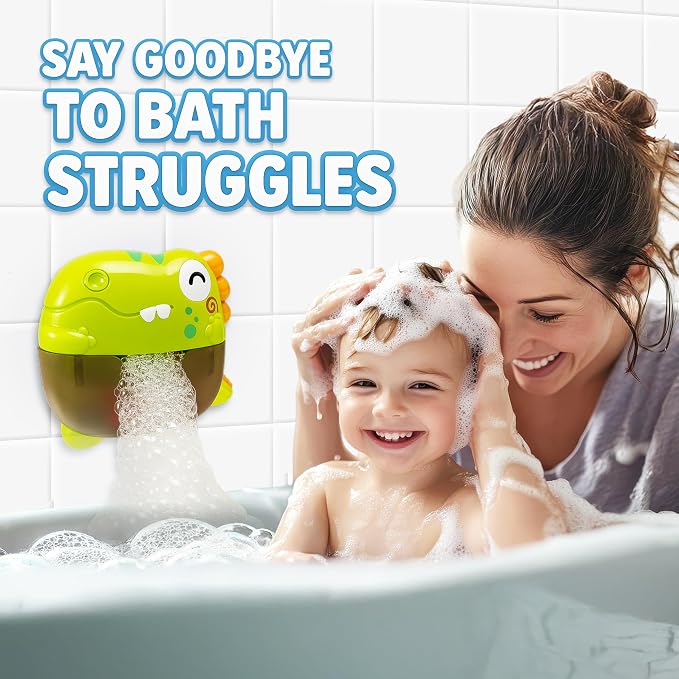 Bath Bubble Machine - Bathtub Bubble Machine, Bath Toys | Bathtub Bubble Machine, Light Up Bubbles Maker for Bathtub - Bubbles Bath Maker with Lights and Music, BPA Free