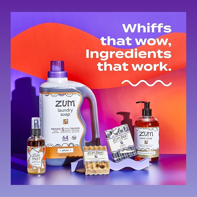 Indigo Wild Zum Goat's Milk Soap Bar - Bar Soap for Hands & Body Made with Essential Oils - 3 oz - Lavender-Rosemary (3 Pack)