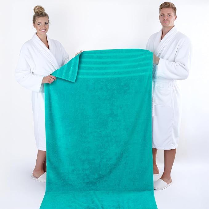 American Soft Linen 100% Cotton Luxury Turkish Towels, 2PC 35x70 Bath Sheet | Soft Absorbent Quick Dry OEKO Tex Standard 100 Certificated Durable Machine Washable Breathable Premium Hotel Quality