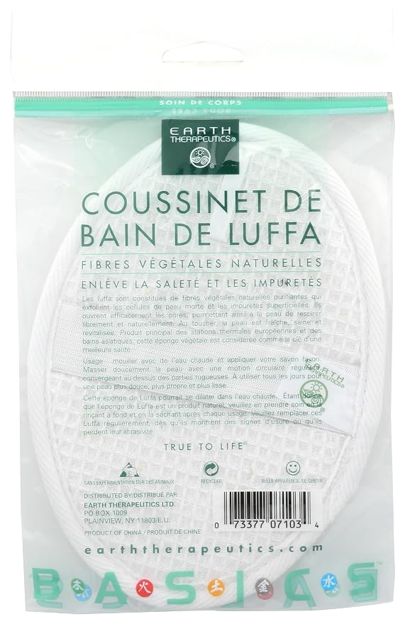 Earth Therapeutics Loofah Bath Pad, 1 EA
