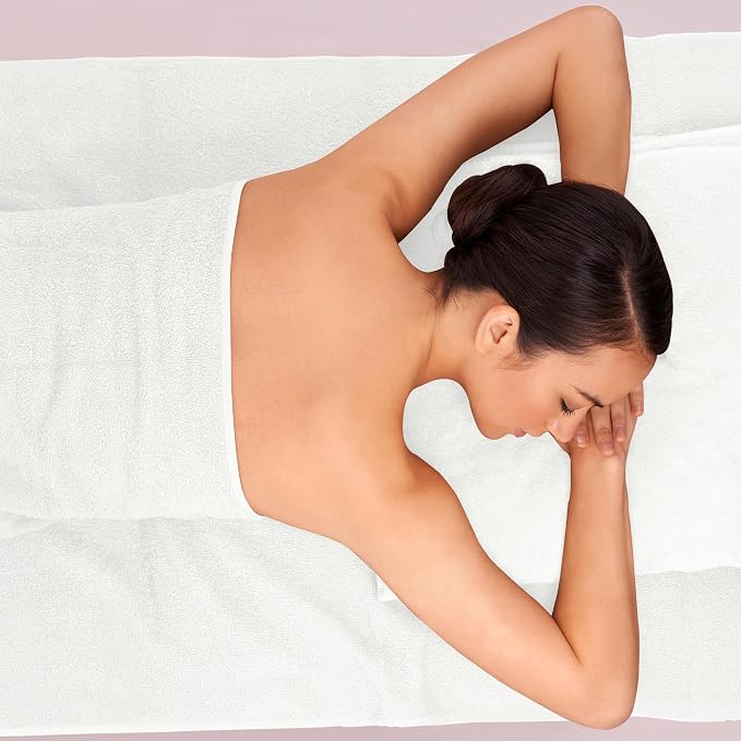 Bath Sheets – 550 GSM Extra Large Bathroom Sheet Set – Pack of 2 Jumbo Towels White (71x35in) – 100% Ring Spun Cotton Soft Quick Dry Large Bath Towels for Adults Hotel Spa Bathroom Use